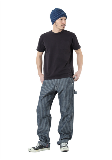 Herringbone Basic Painter Pants - KOJIMA GENES