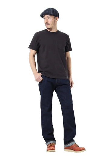 15oz selvedge straight jeans - KOJIMA GENES