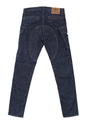 Double Knee Cargo Slim Stretch Jeans