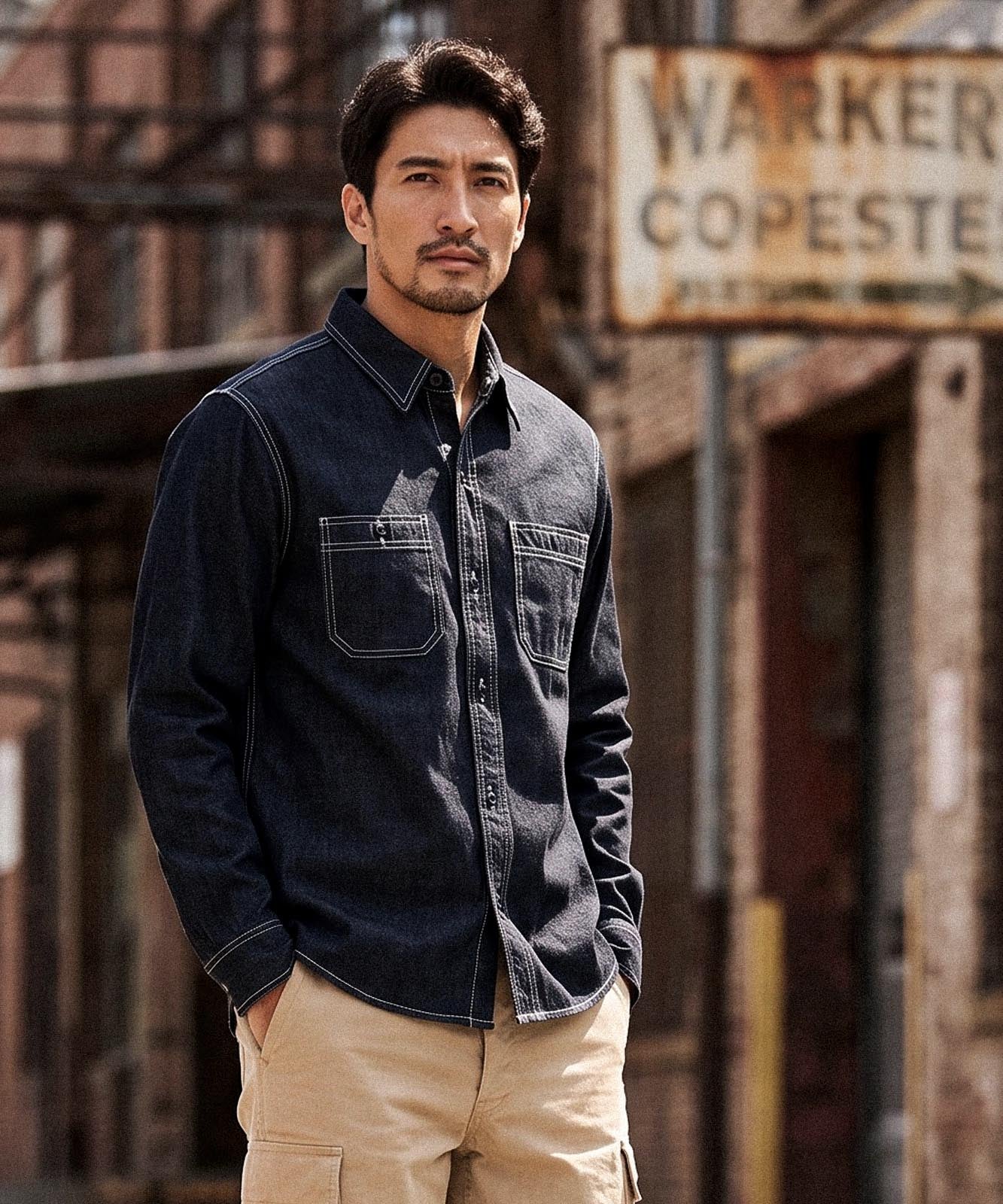 Denim Work Shirt by KGR