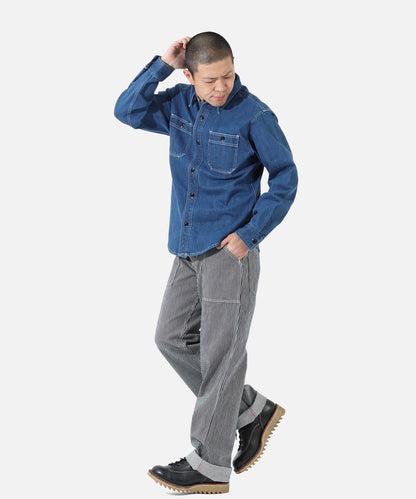 12oz Selvedge Denim Shirts Used Well