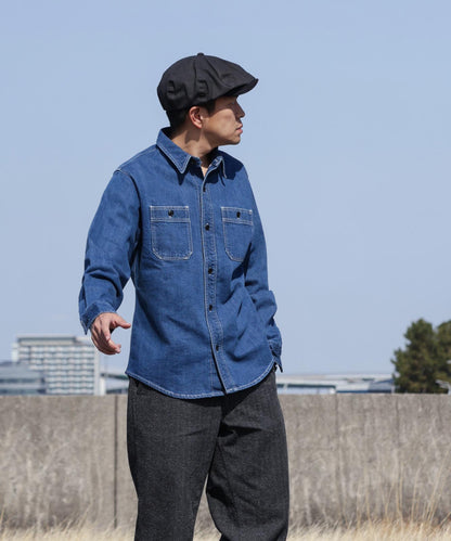 12oz Selvedge Denim Shirts Used Well