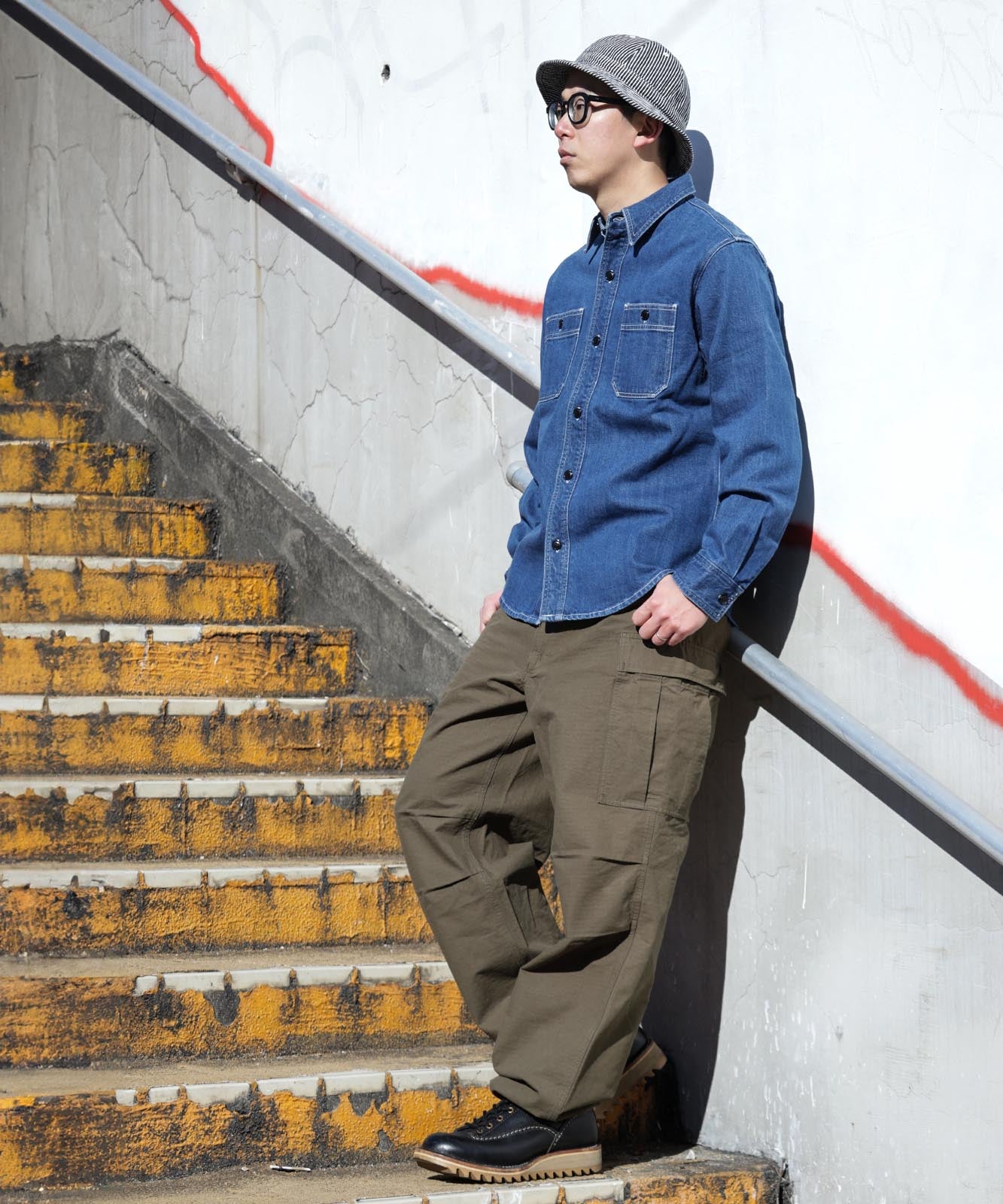 12oz Selvedge Denim Shirts Used Well
