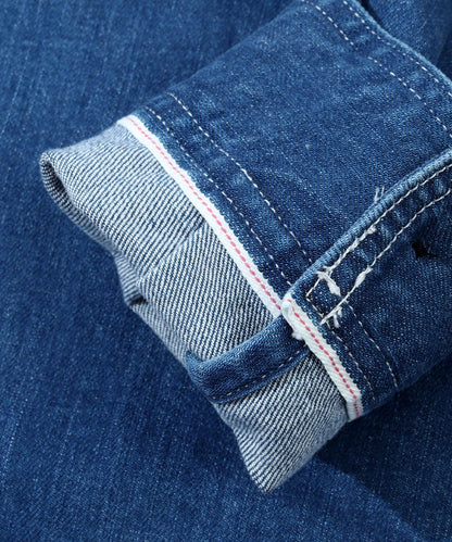 12oz Selvedge Denim Shirts Used Well