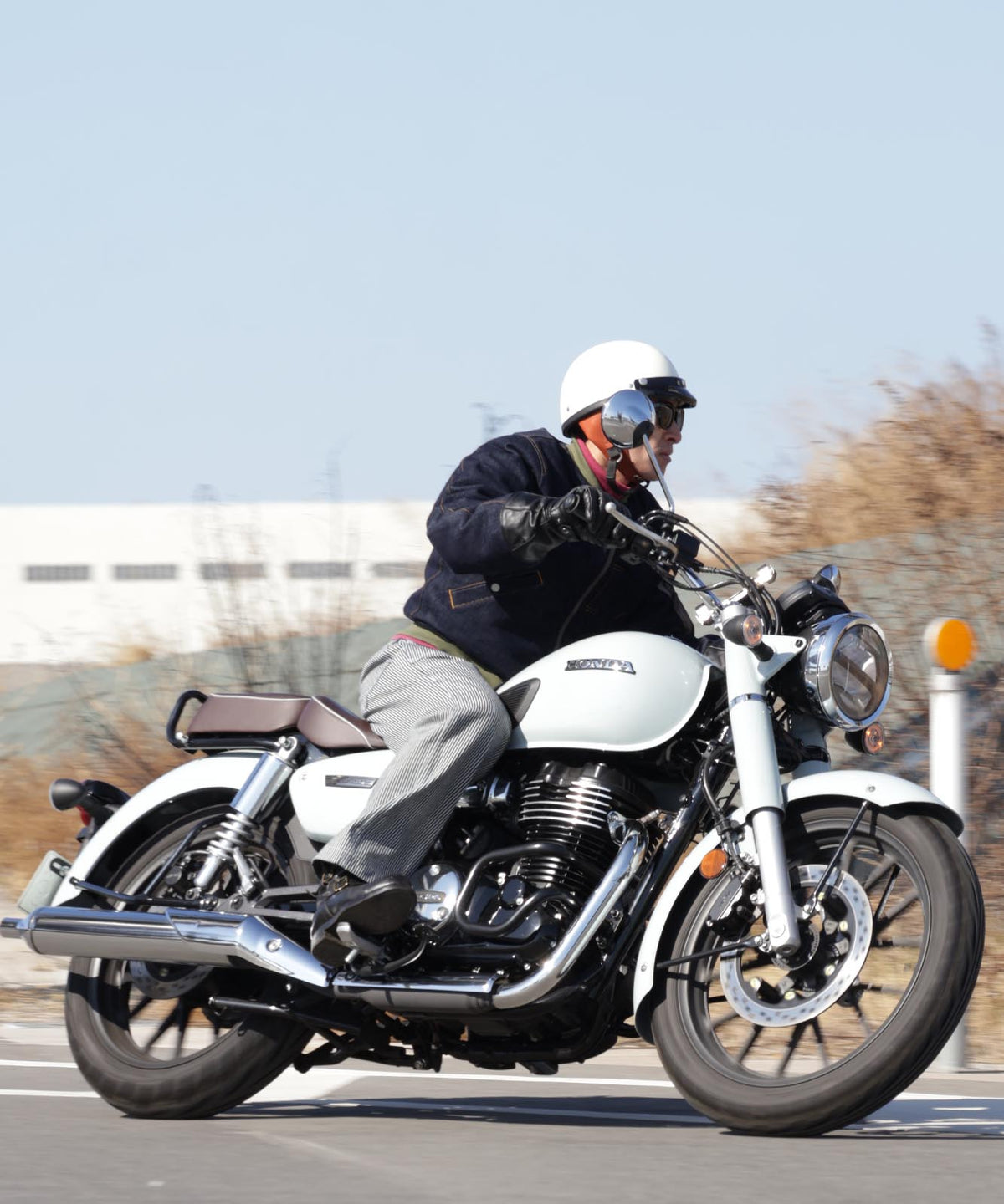 Honda × Kojima Genes Denim MA-1 FLIGHT JACKET