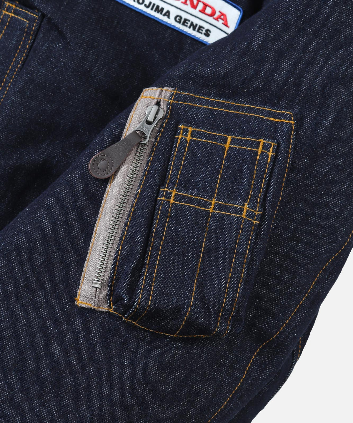 Honda × Kojima Genes Denim MA-1 FLIGHT JACKET