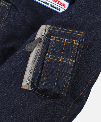 Honda × Kojima Genes Denim MA-1 FLIGHT JACKET