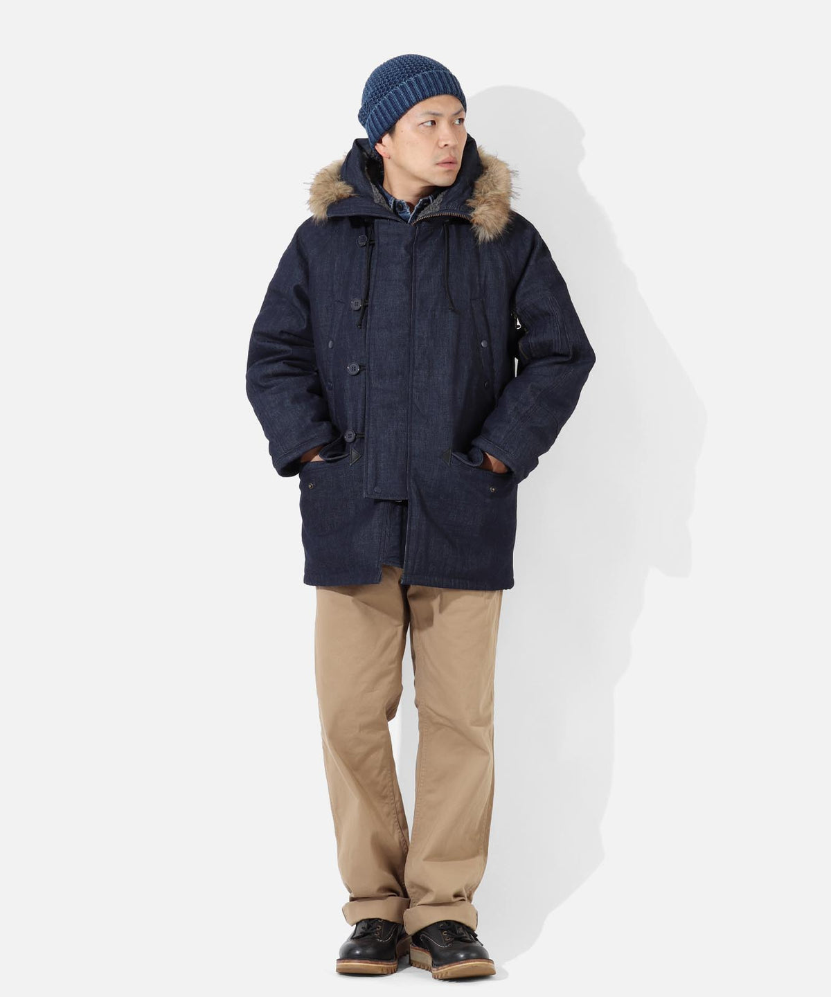 Denim N-3B Flight Jacket