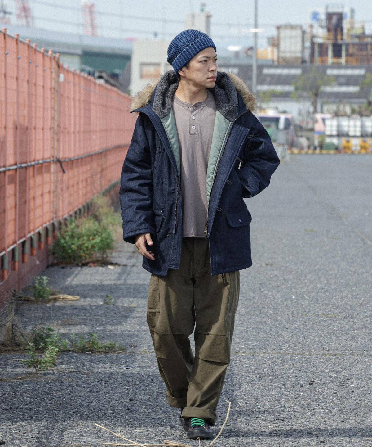 Denim N-3B Flight Jacket