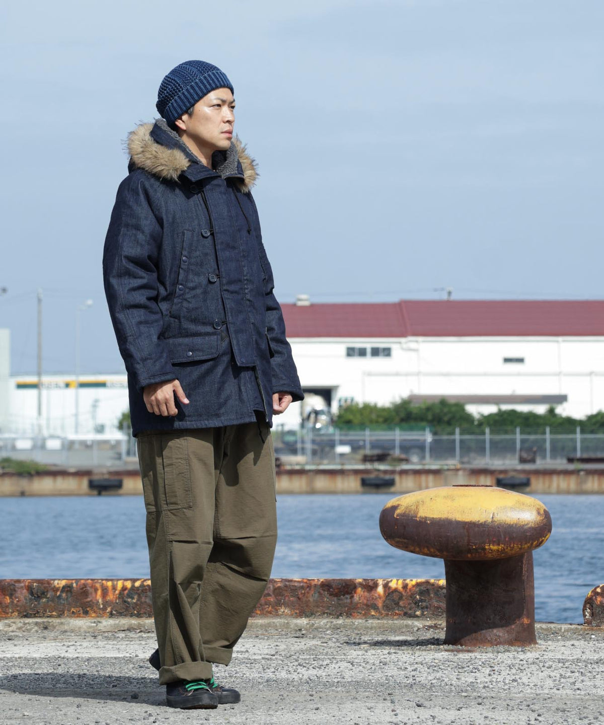 Denim N-3B Flight Jacket