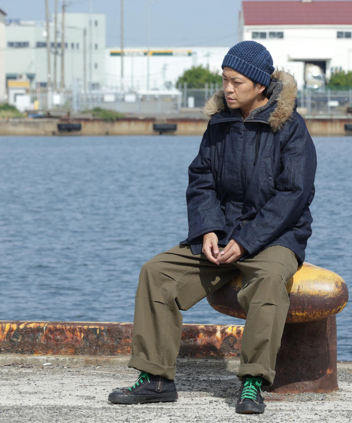 Denim N-3B Flight Jacket