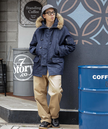 Denim N-3B Flight Jacket