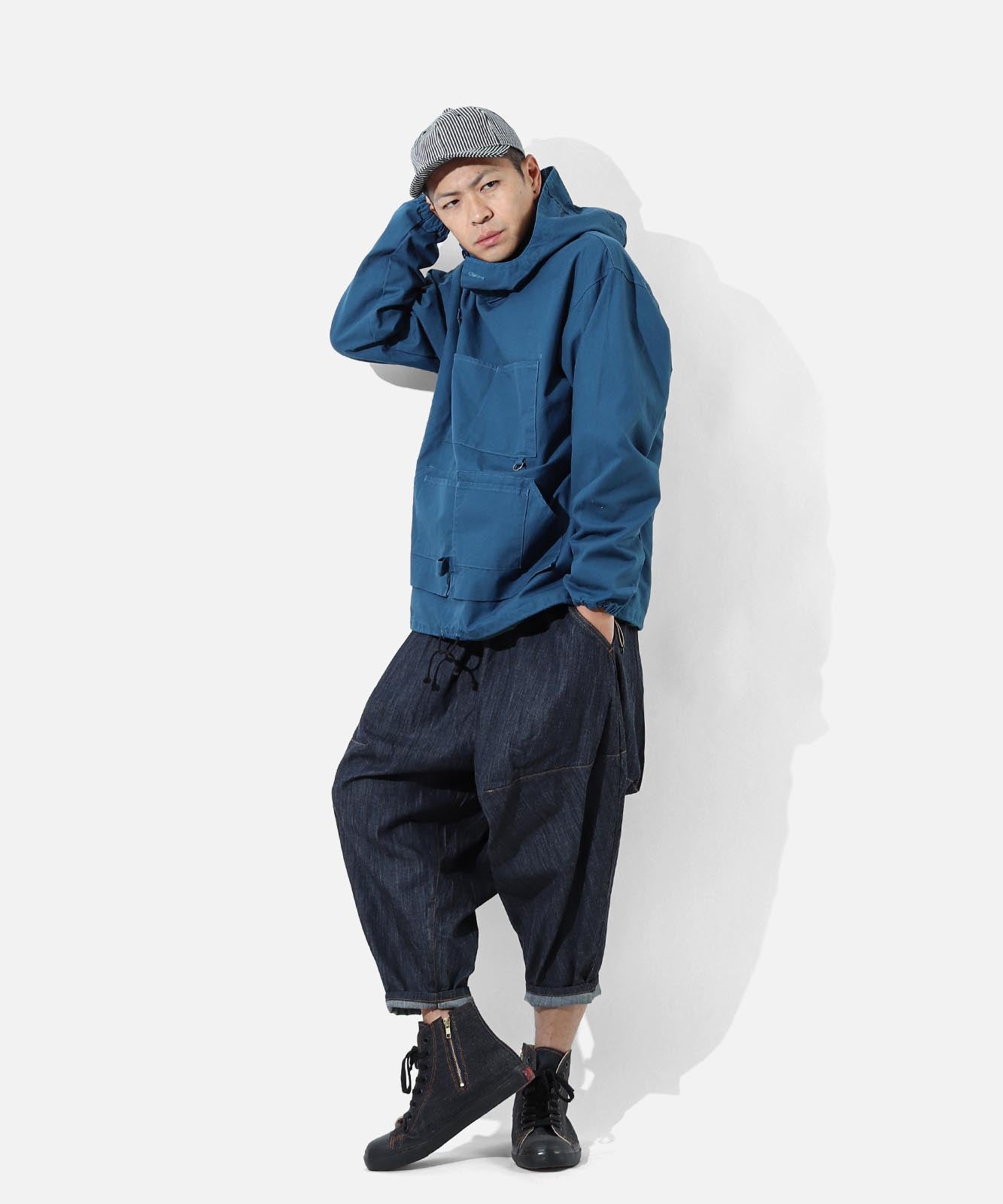 Denim Balloon Pants 2 by LELAX