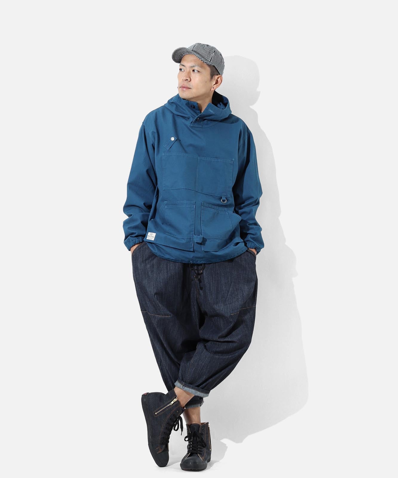 Denim Balloon Pants 2 by LELAX