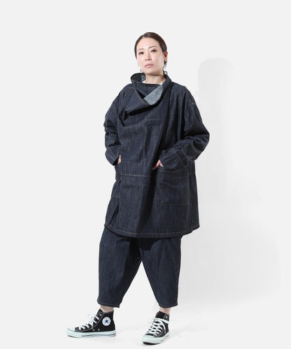 Denim Balloon Pants 2 by LELAX