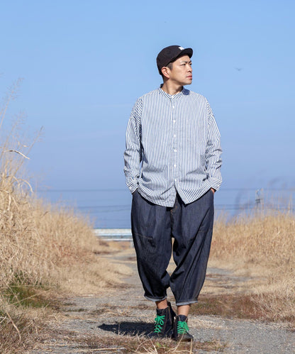 Denim Balloon Pants 2 by LELAX
