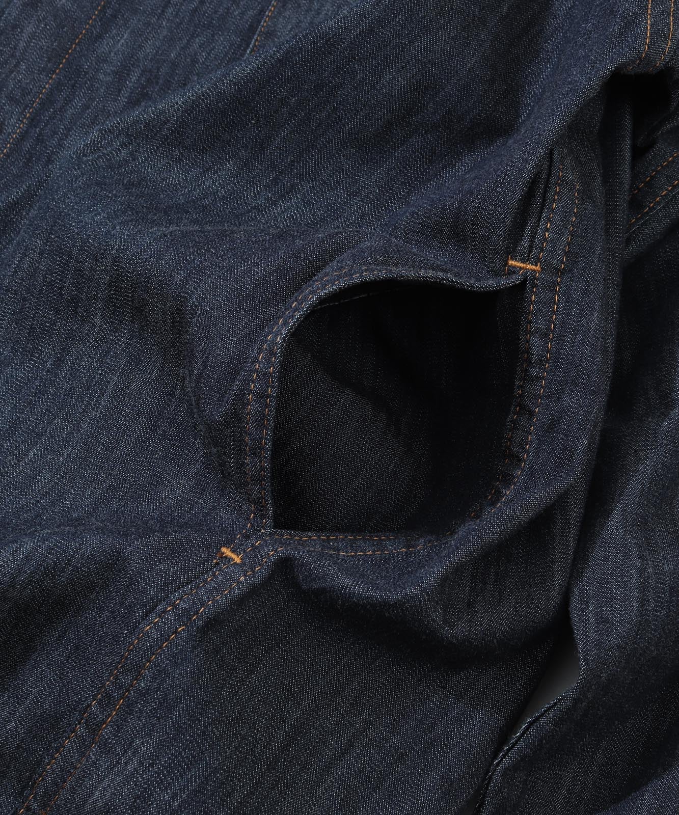 Big Silhouette No Collar Shirt by LELAX