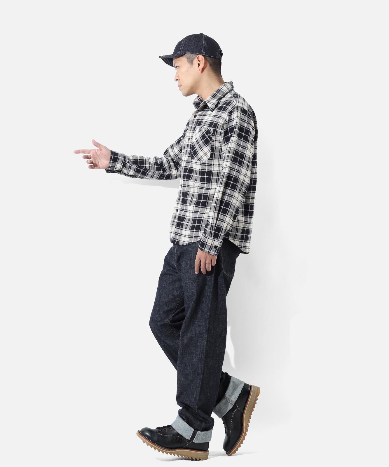 10oz Zimbabwe Selvedge Wide Jeans