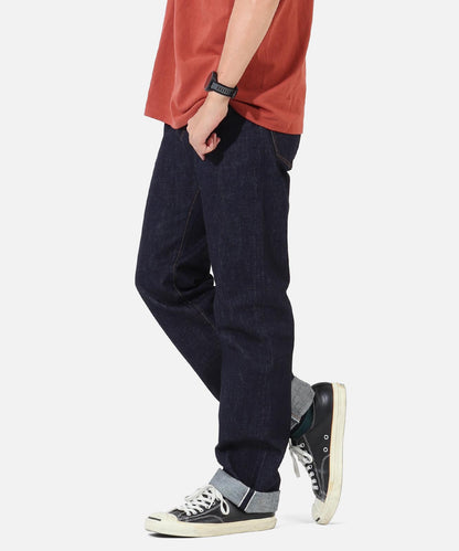 14oz Selvedge Straight Button Fly Denim