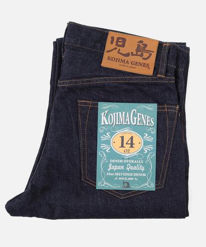 14oz Selvedge Straight Button Fly Denim