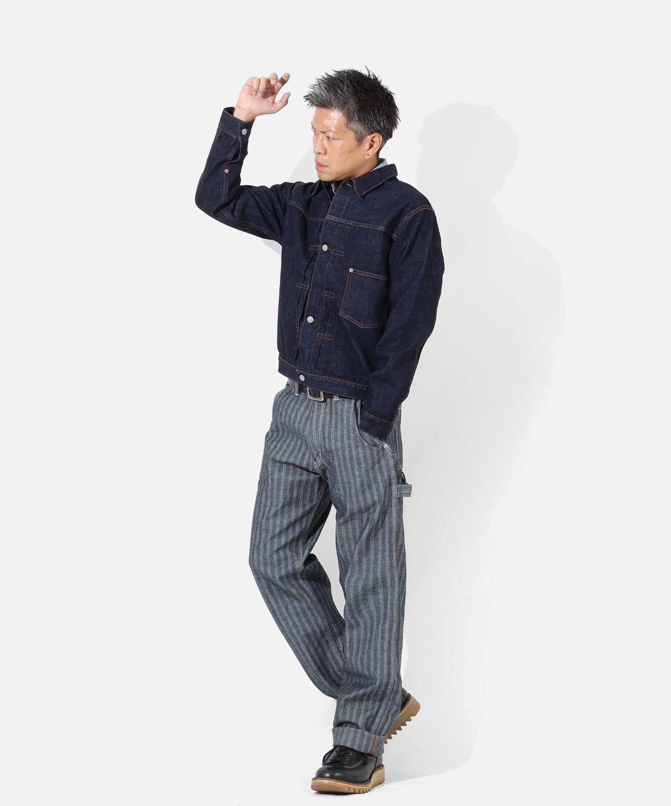 Herringbone Basic Painter Pants