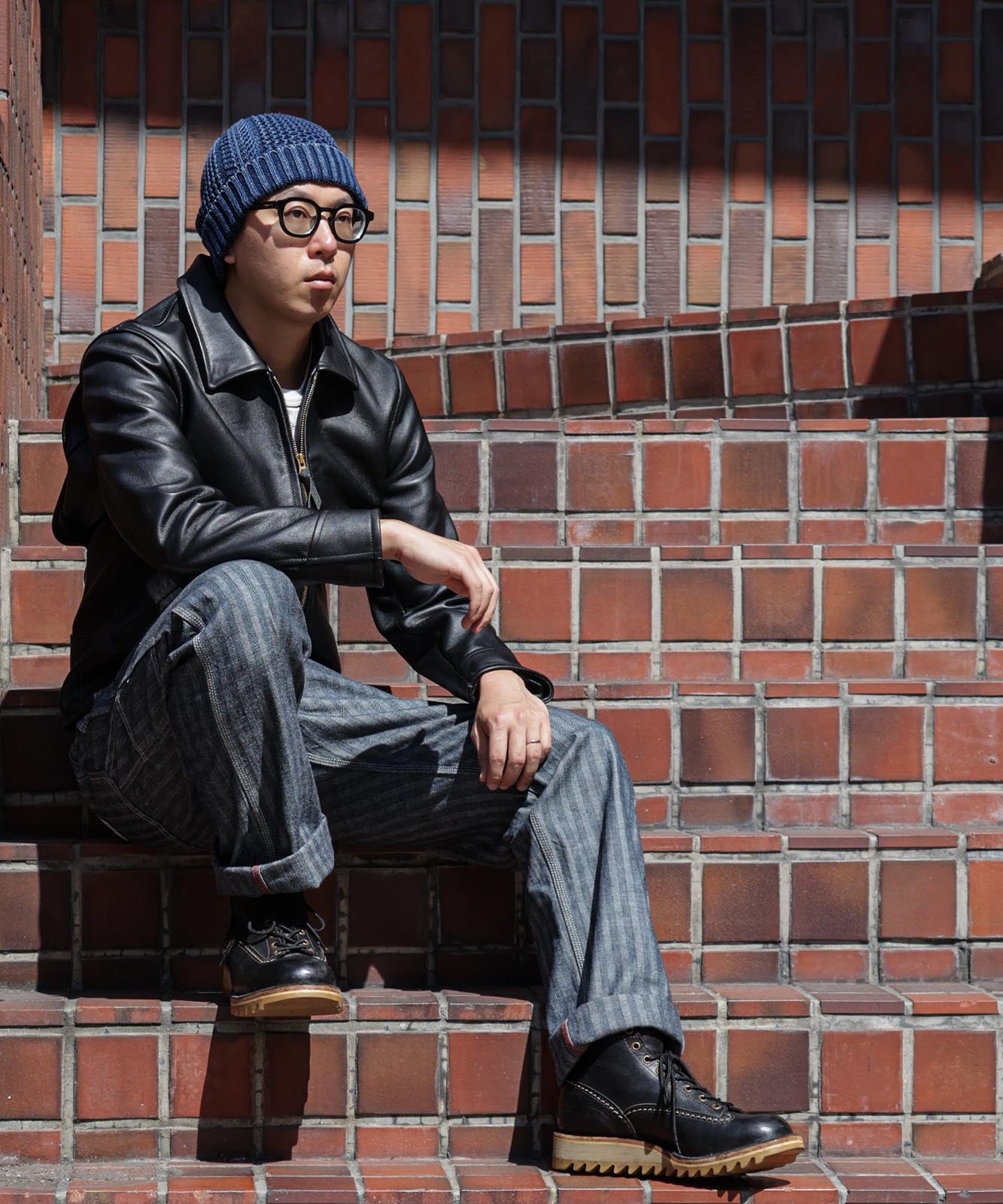 Herringbone Basic Painter Pants