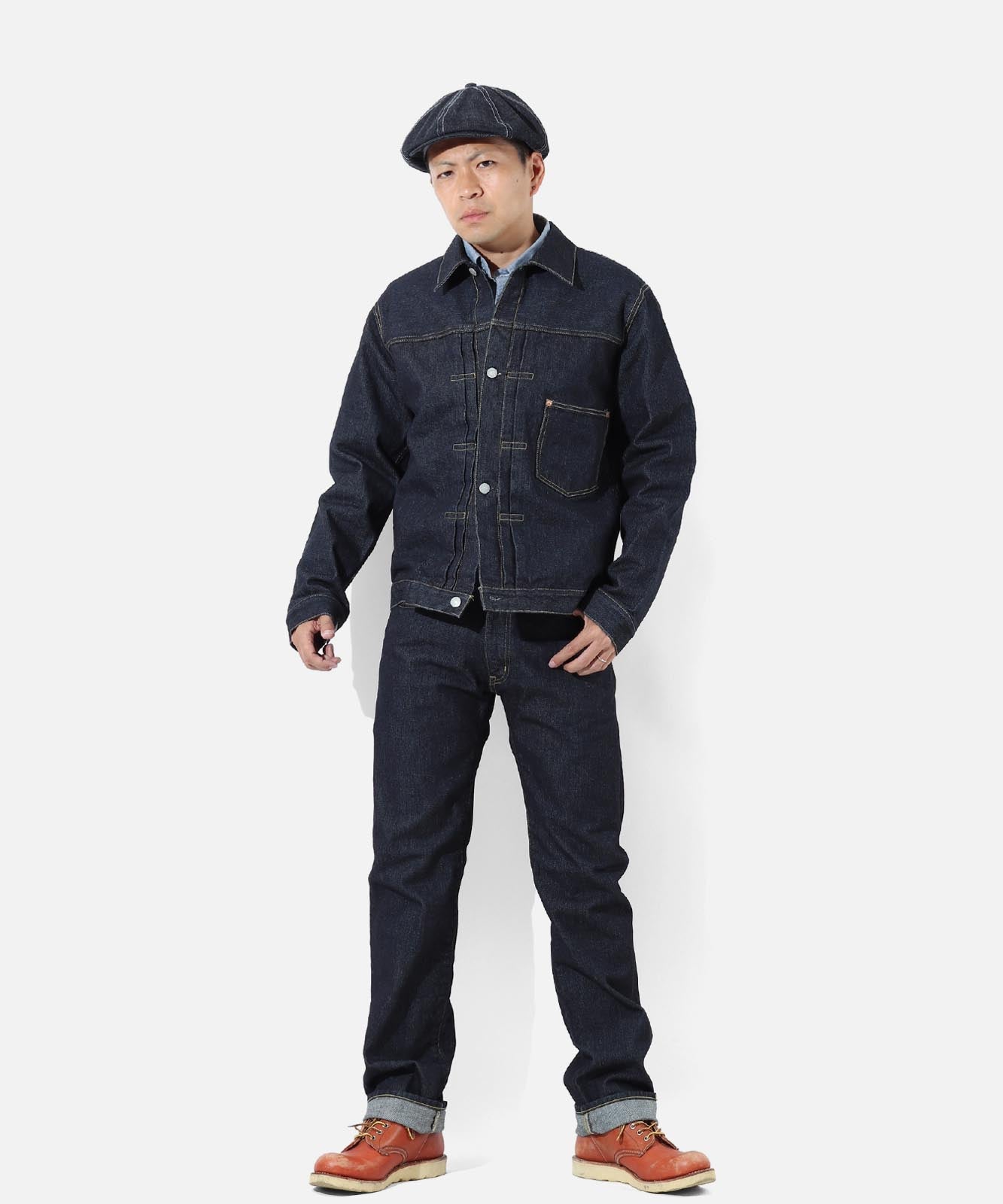 17oz Left Hand Twill Selvedge Slim Straight