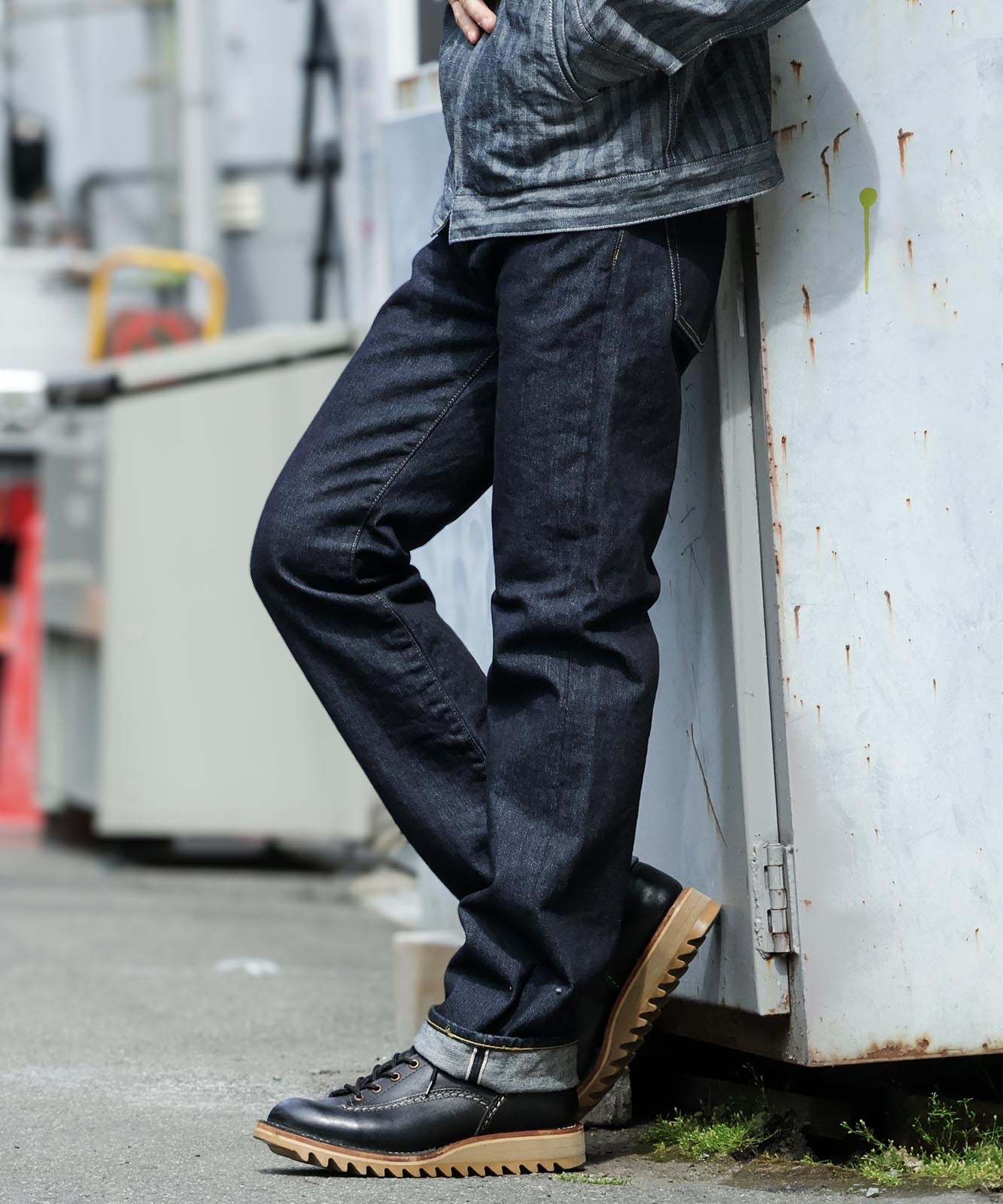 17oz Left Hand Twill Selvedge Slim Straight