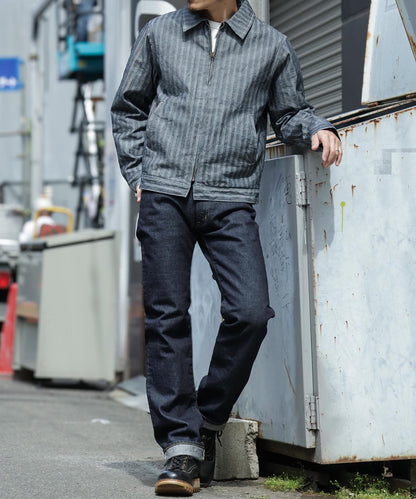 17oz Left Hand Twill Selvedge Slim Straight