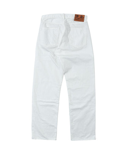 9oz Zimbabwe White Denim Wide