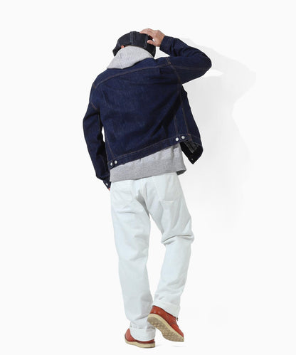 9oz Zimbabwe White Denim Wide