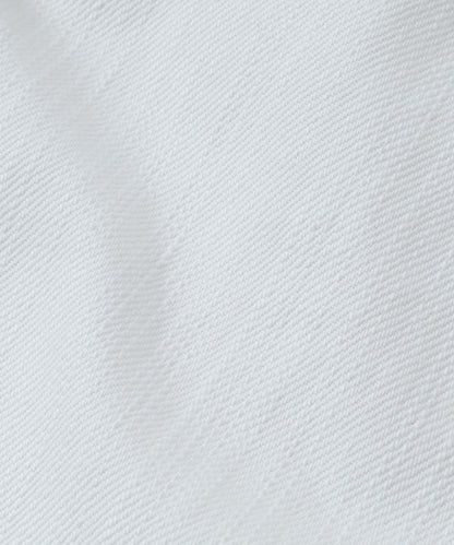 9oz Zimbabwe White Denim Wide