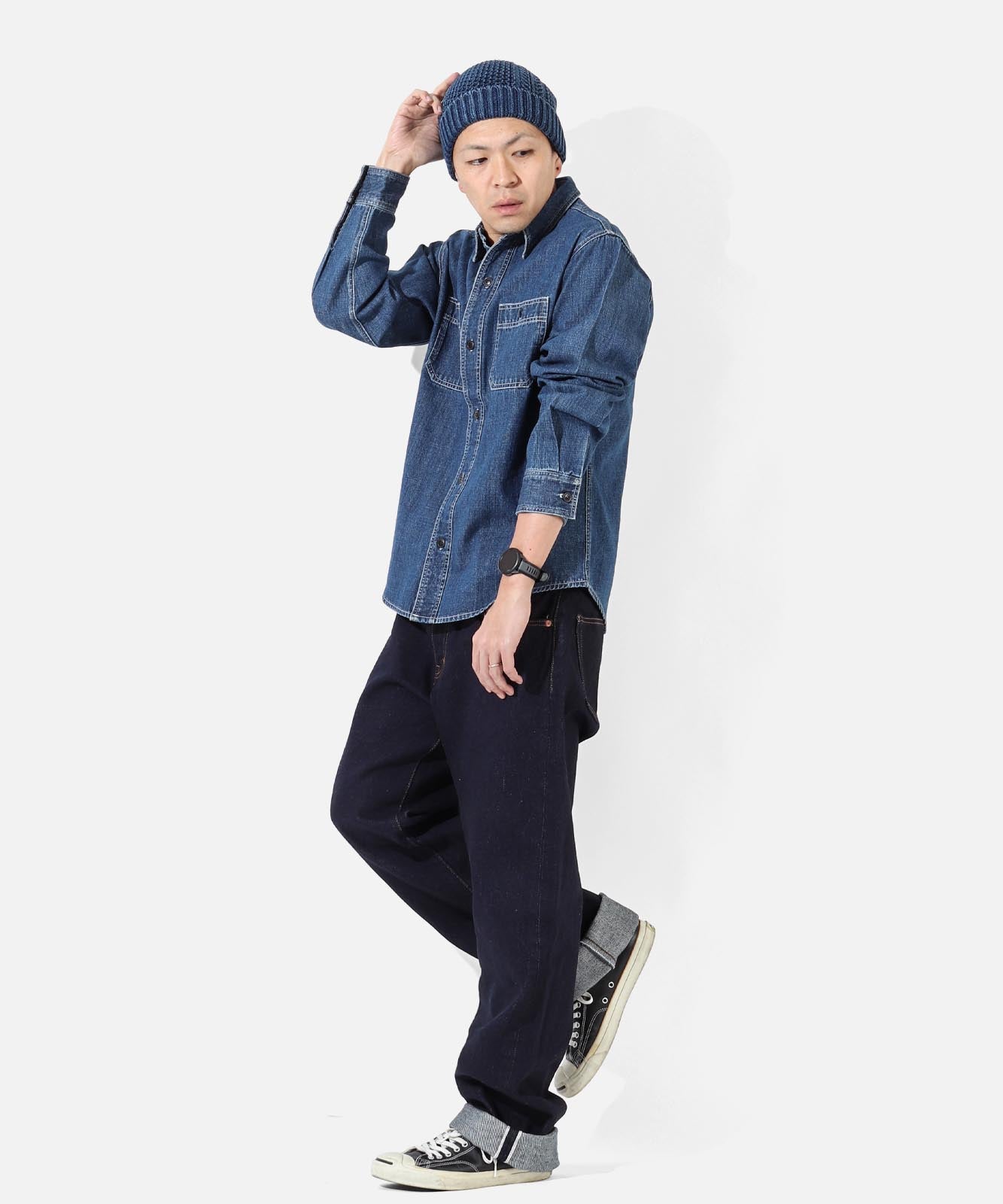 22oz Selvedge Wide Jeans