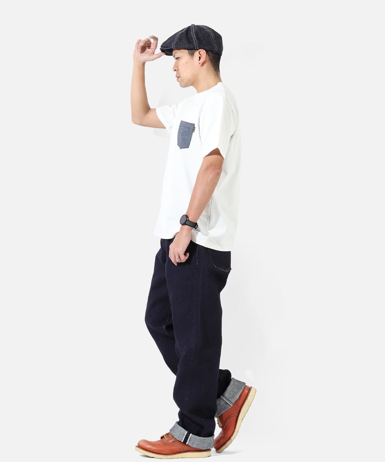 22oz Selvedge Wide Jeans