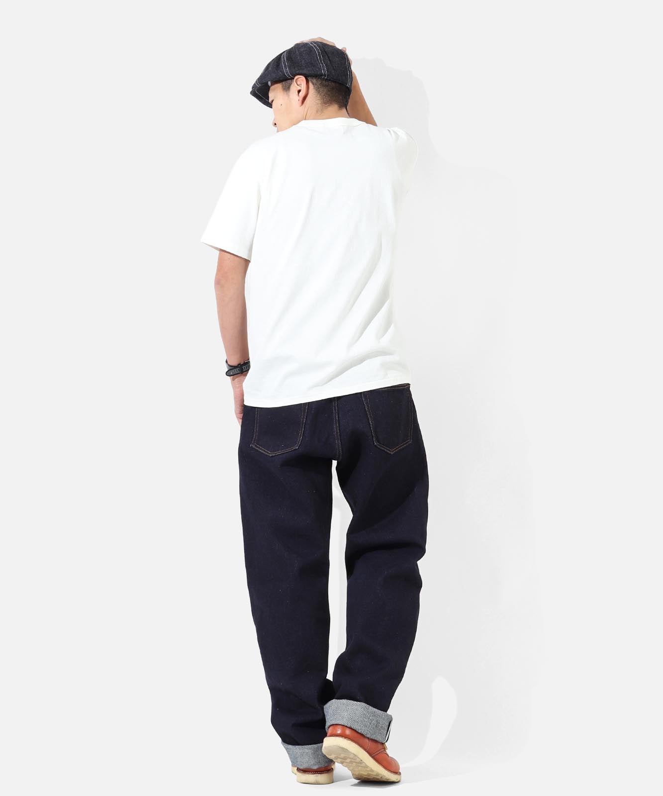 22oz Selvedge Wide Jeans