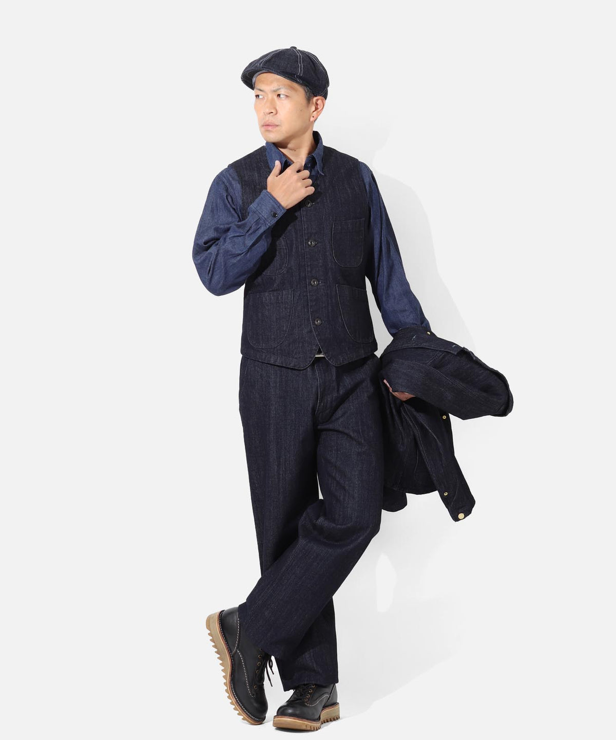DENIM&WABASH TROUSERS PANTS