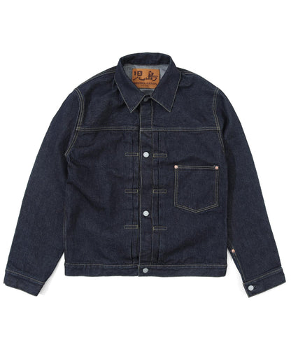 17oz Left Hand Twill Selvedge Denim Jacket World War Ⅱ Type