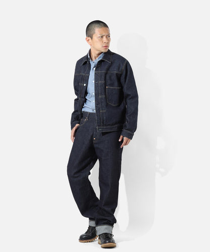 17oz Left Hand Twill Selvedge Denim Jacket World War Ⅱ Type