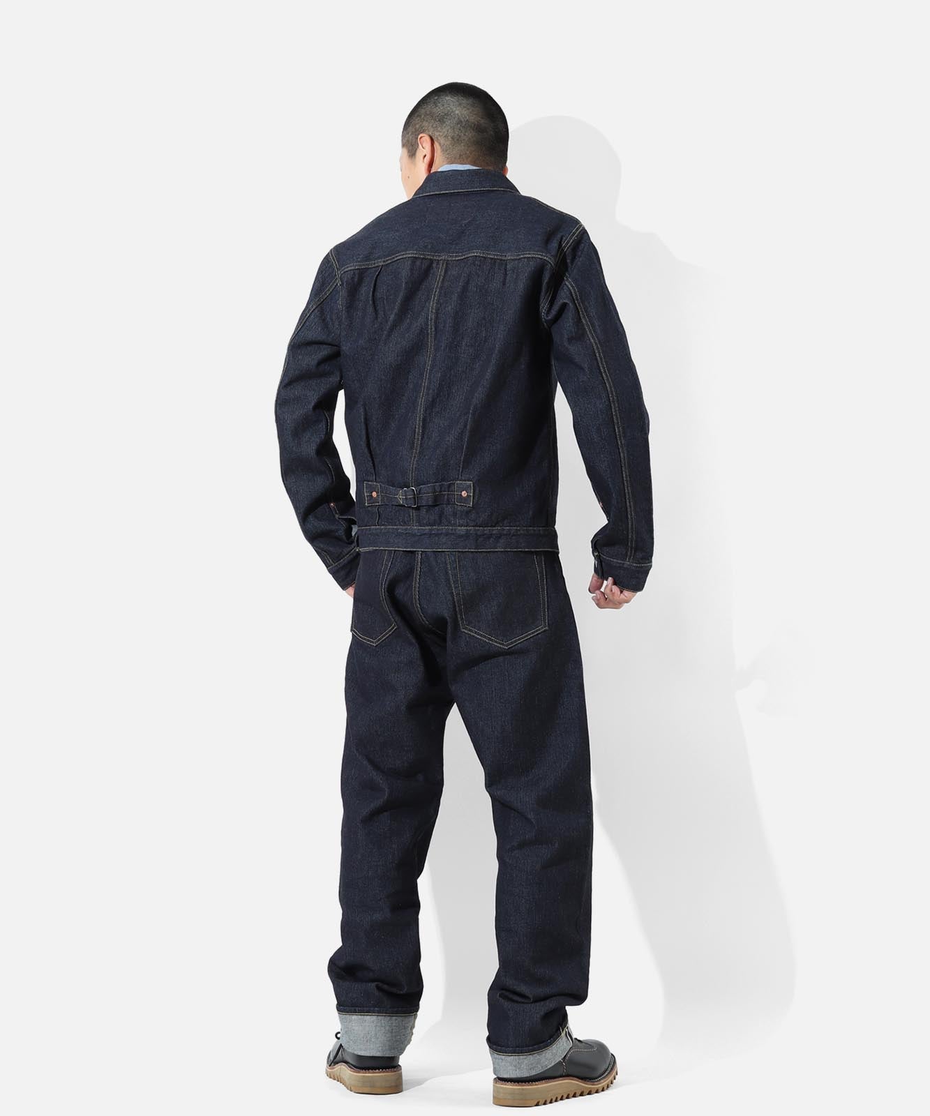 17oz Left Hand Twill Selvedge Denim Jacket World War Ⅱ Type