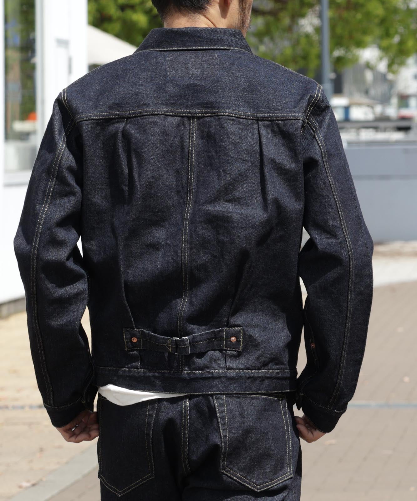 17oz Left Hand Twill Selvedge Denim Jacket World War Ⅱ Type