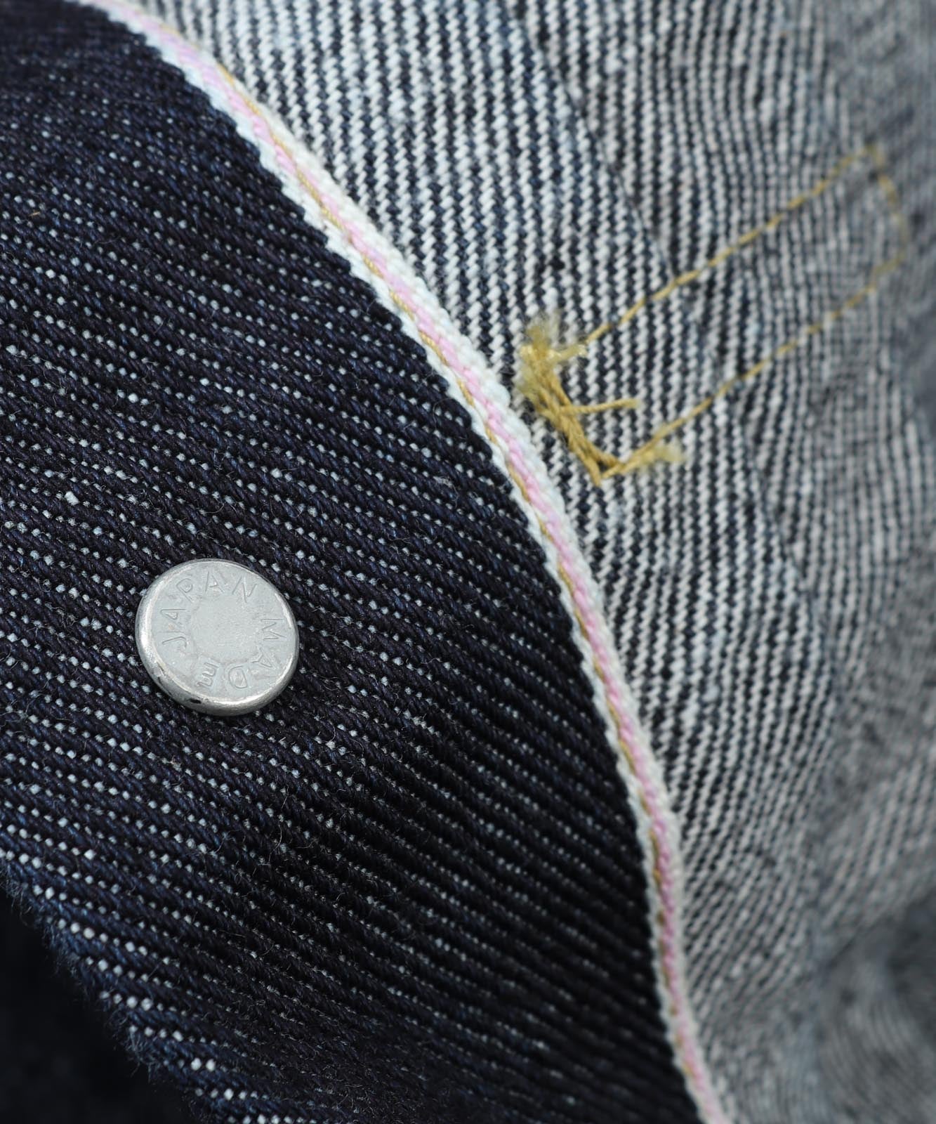 17oz Left Hand Twill Selvedge Denim Jacket World War Ⅱ Type
