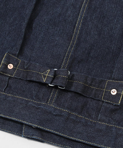 17oz Left Hand Twill Selvedge Denim Jacket World War Ⅱ Type