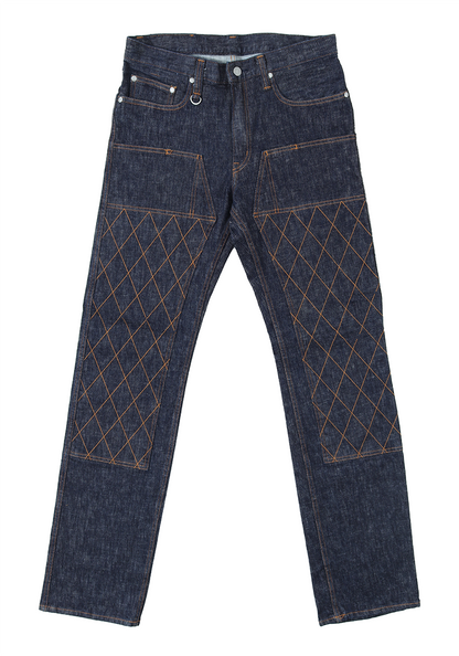 Doubleknee Straight Stretch Jeans - KOJIMA GENES