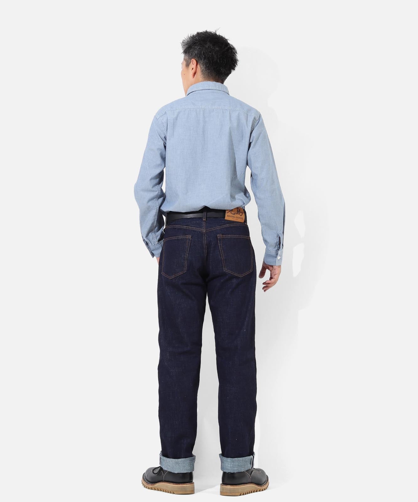 14oz Selvedge Straight Button Fly Denim