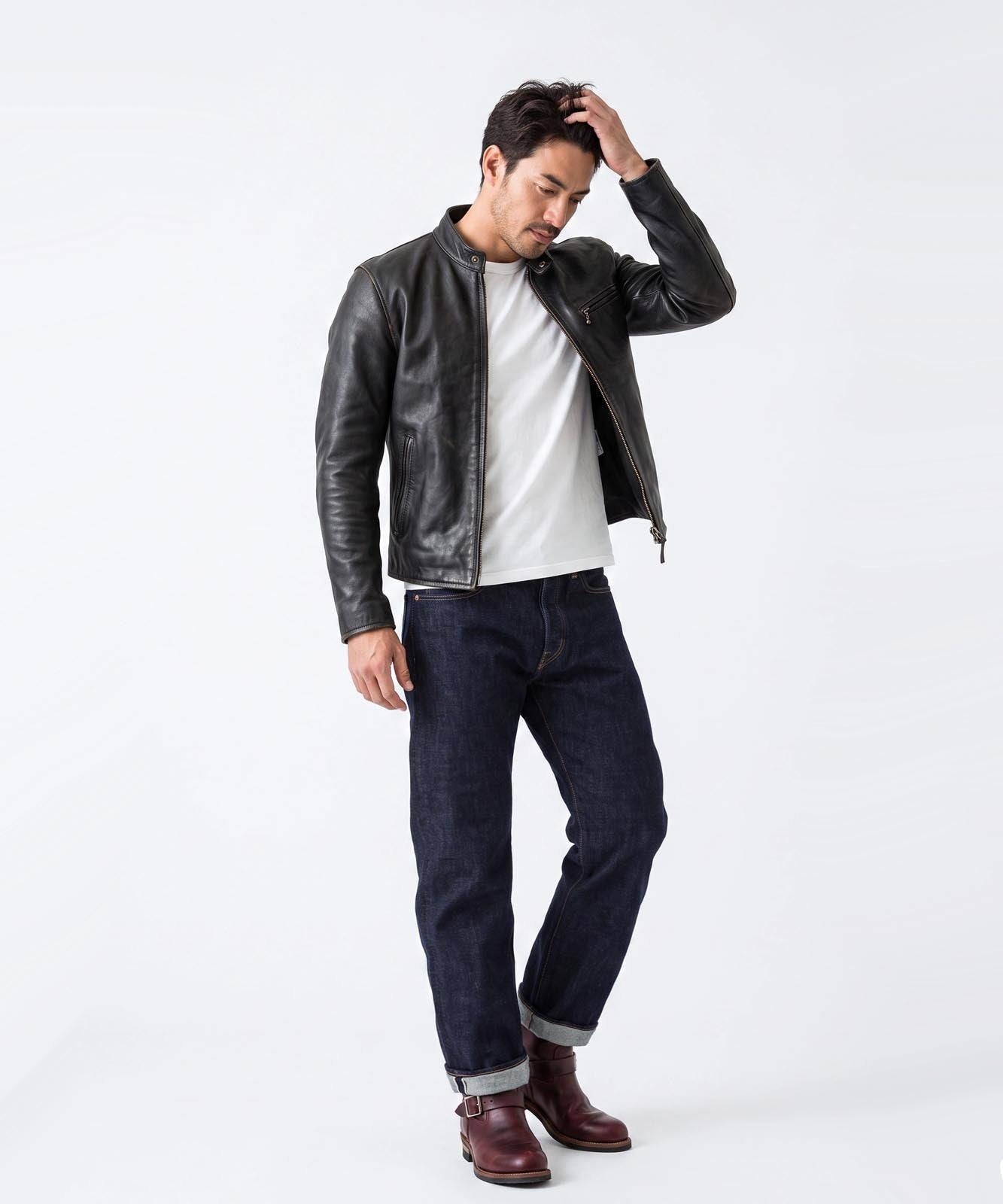 14oz Selvedge Straight Button Fly Denim
