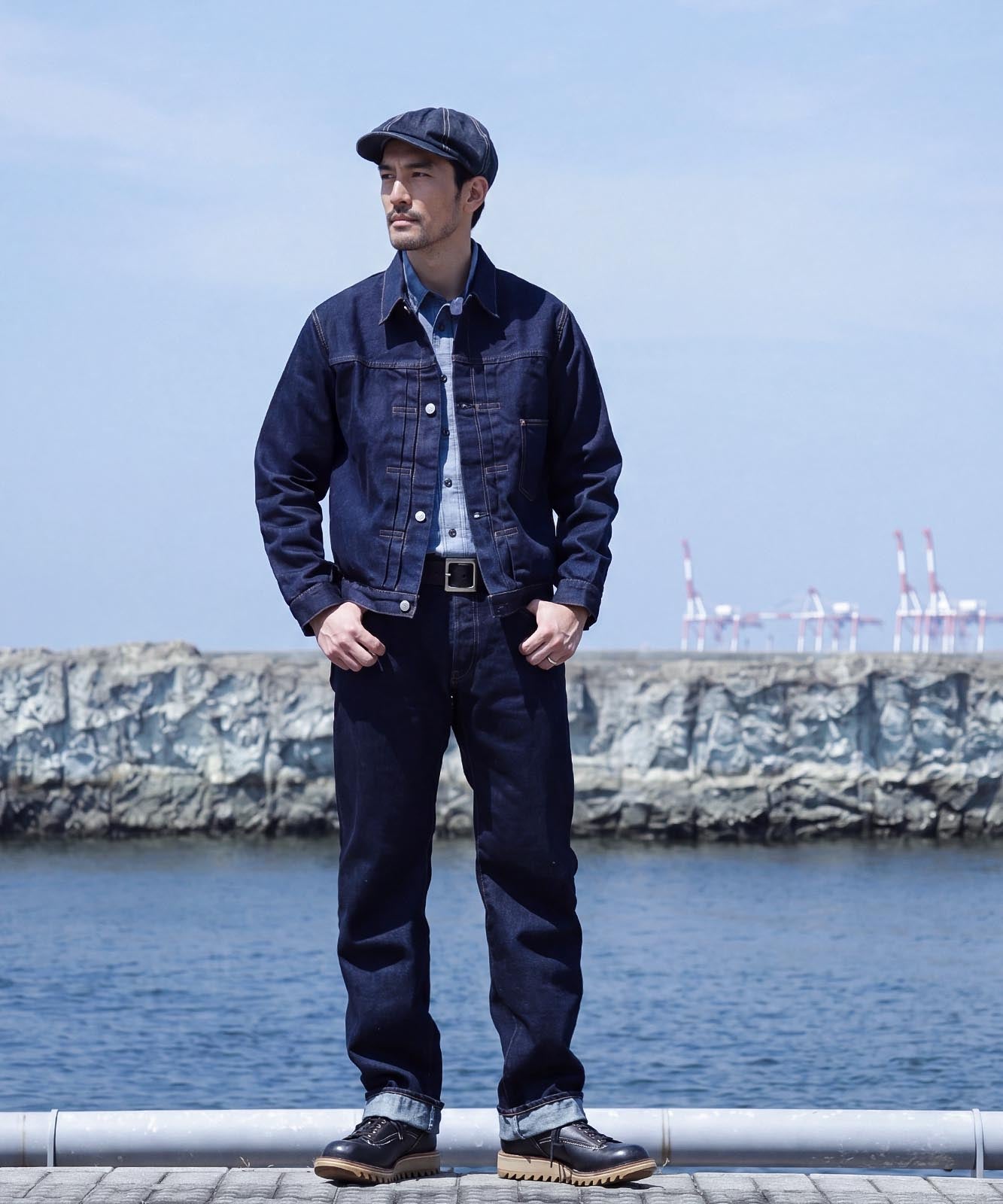 14oz Selvedge Straight Button Fly Denim