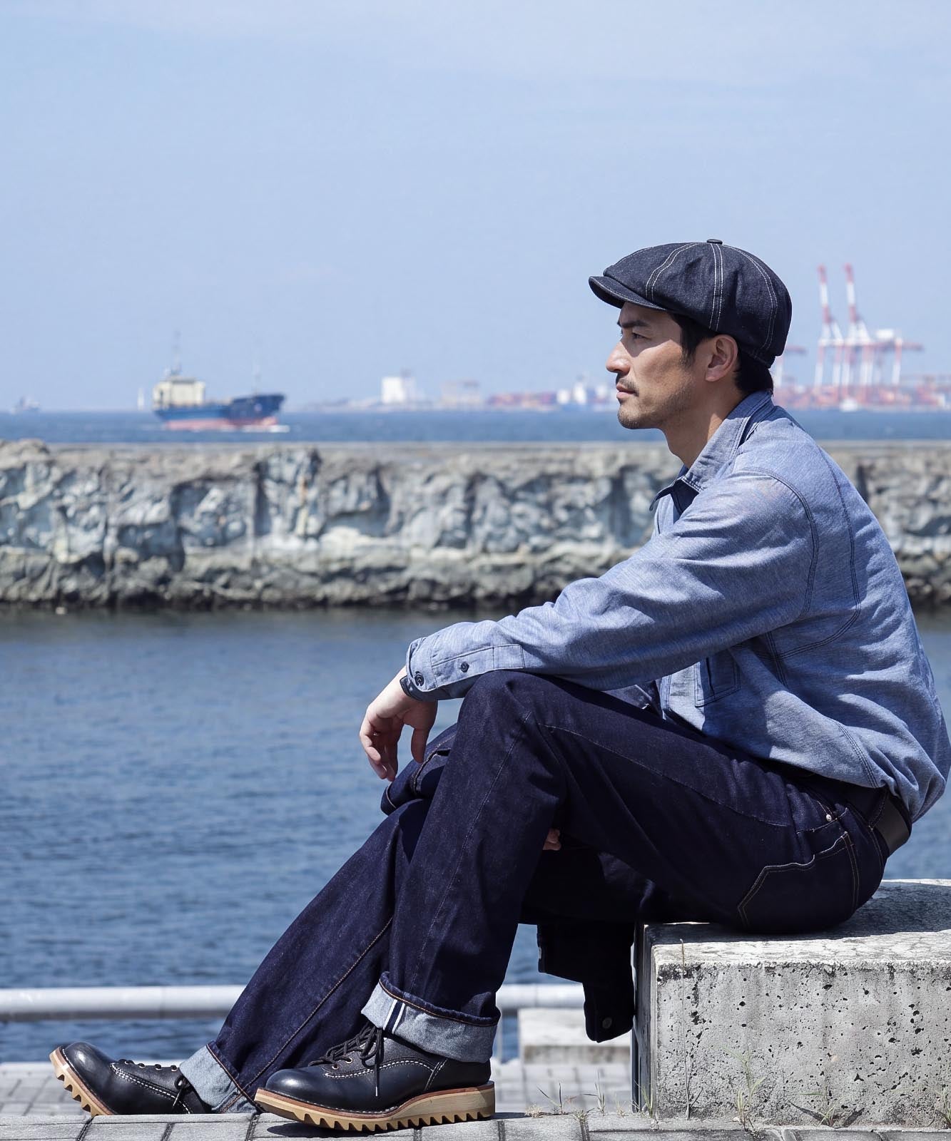 14oz Selvedge Straight Button Fly Denim