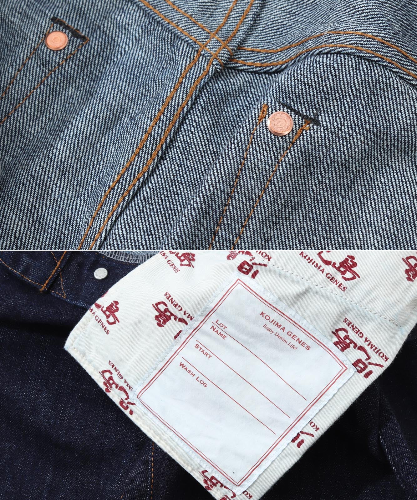 14oz Selvedge Straight Button Fly Denim