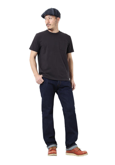 15oz selvedge straight jeans - KOJIMA GENES