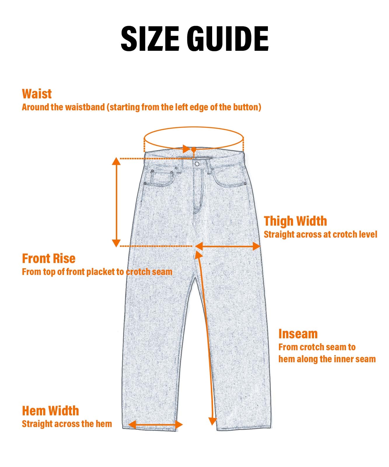 10oz Zimbabwe Selvedge Wide Jeans